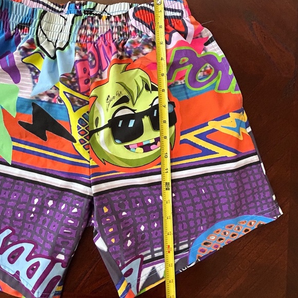 BUDDY Colorful Graphic Men's Shorts size M - Picture 2 of 6